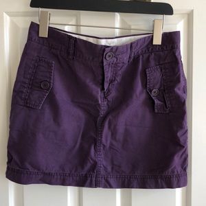 Gap khaki mini skirt